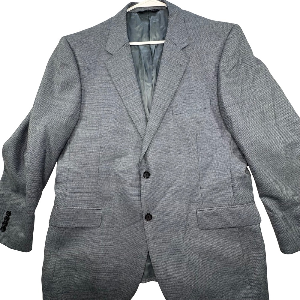Jos. A. Bank Blazer Mens 46R Blue 100% Wool Signature‎ Collection Professional
